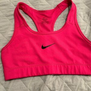 NIKE sports bra hot pink size small
